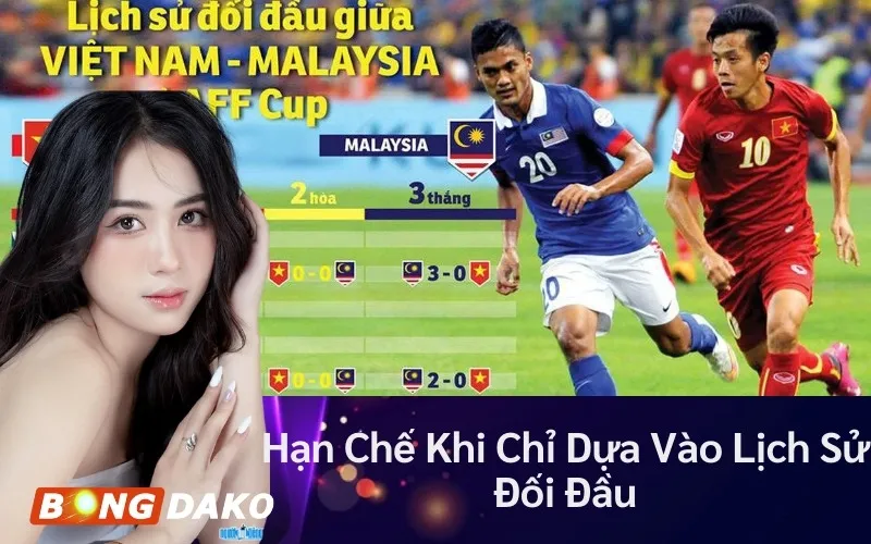 Hạn Chế Khi Chỉ Dựa Vào Lịch Sử Đối Đầu