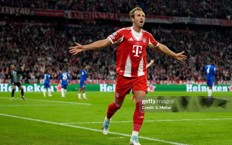 Kane tỏa sáng rực rỡ tại Bayern Munich.