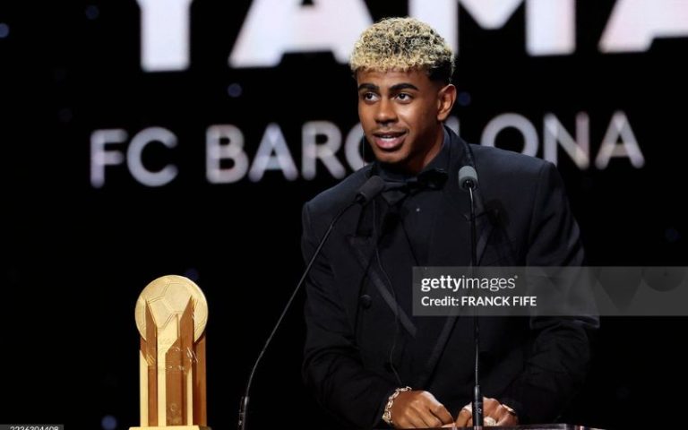 Yamal thắng giải Kopa Trophy