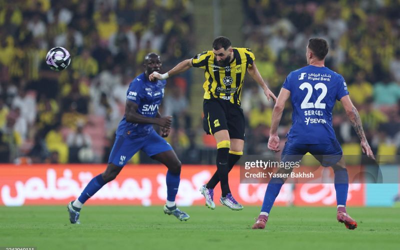 Benzema là mũi nhọn lợi hại nhất của Al Ittihad.