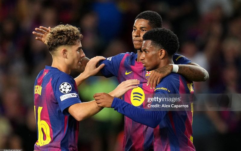 Barcelona sở hữu hàng công đáng gờm