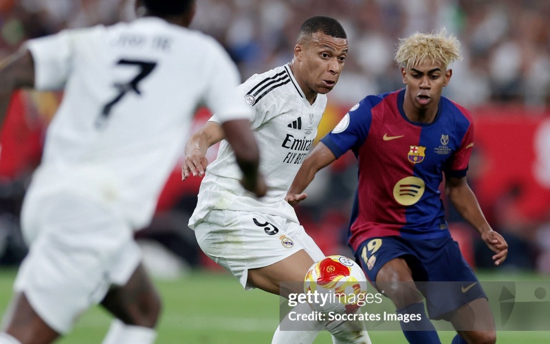 Nhận định Barcelona - Real Madrid (12/1): Yamal đối đầu Mbappe
