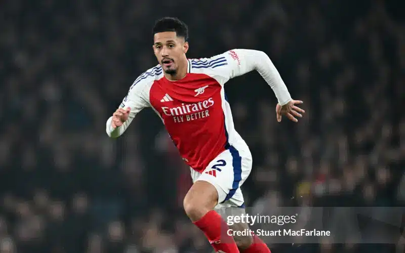 saliba-dinh-chan-thuong-gay-ap-luc-cho-arsenal