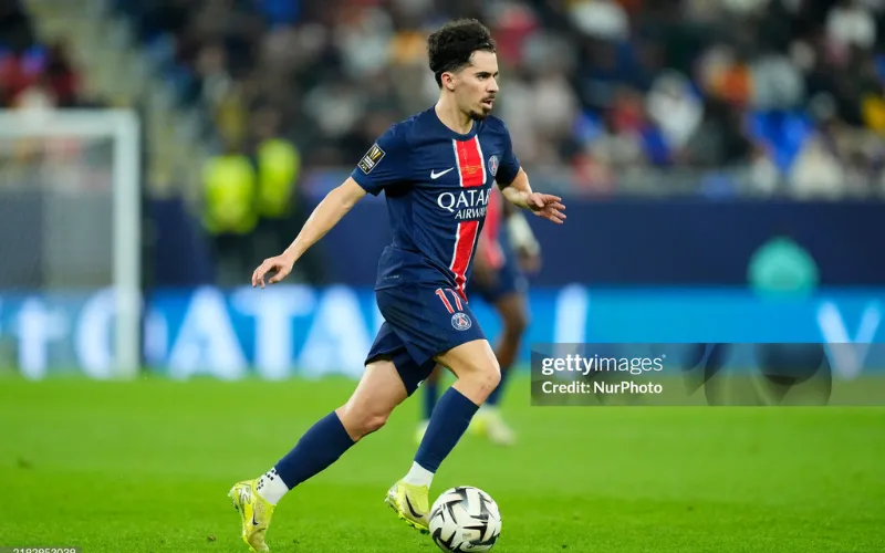 Vitinha thành công tại PSG.