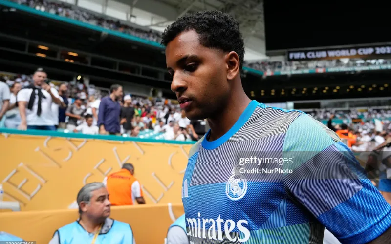 Rodrygo sa sút đáng kể.